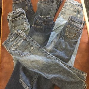 7 Pair of Boy Jeans Size 5/5t